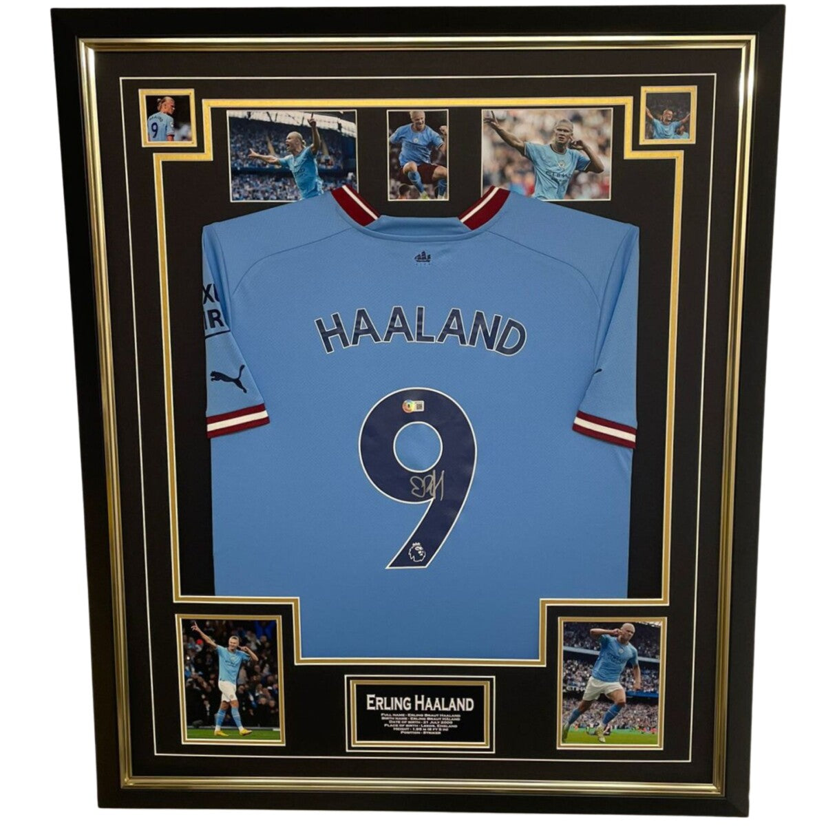 HWC Trading Erling Haaland Manchester City Cadeaux imprimés