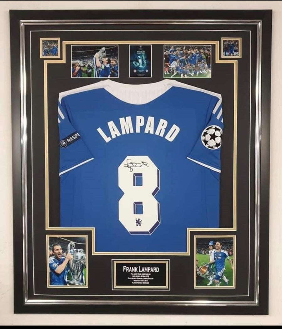 Lampard Signed Chelsea Shirt 2021