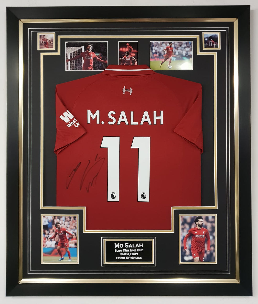 Liverpool Salah Signed No.11 Shirt 2019-187