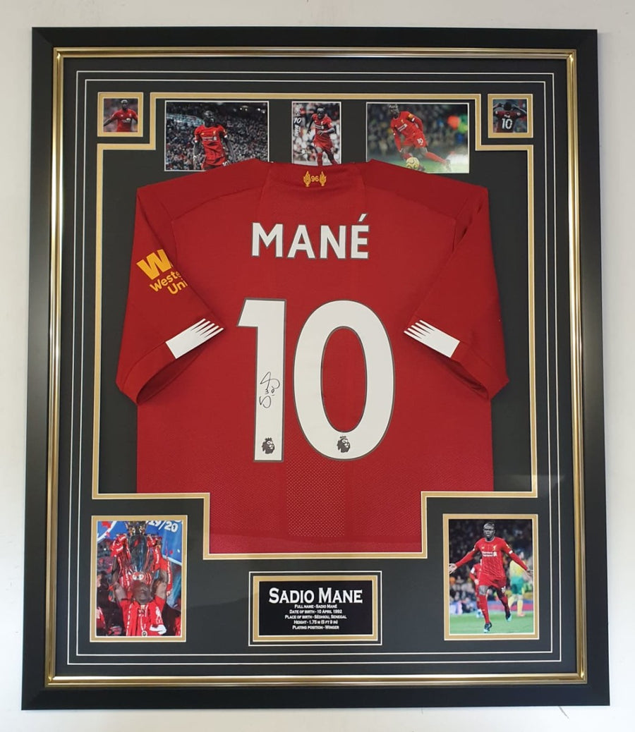 MANE SIGNED LIVERPOOL SHIRT