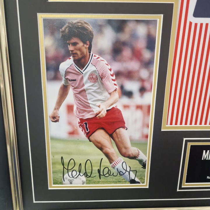 Michael Laudrup Signed Shirt Denmark