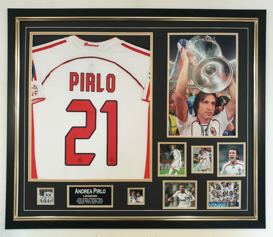 Pirlo Signed Shirt