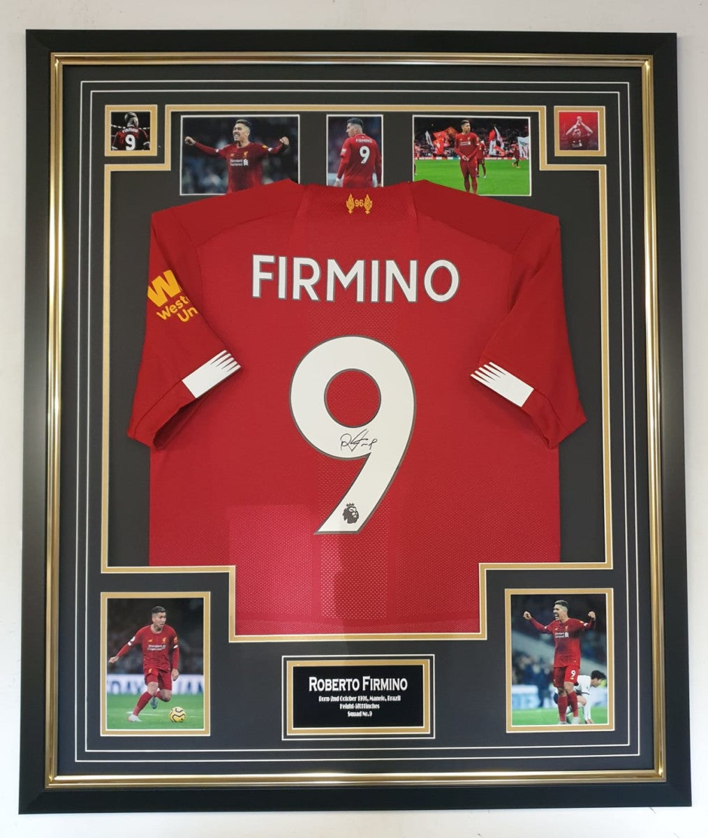 ROBERTO FIRMINO SIGNED LIVERPOOL SHIRT