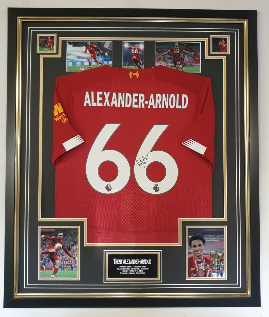 TRENT ALEXANDER ARNOLD SIGNED LIVERPOOL SHIRT