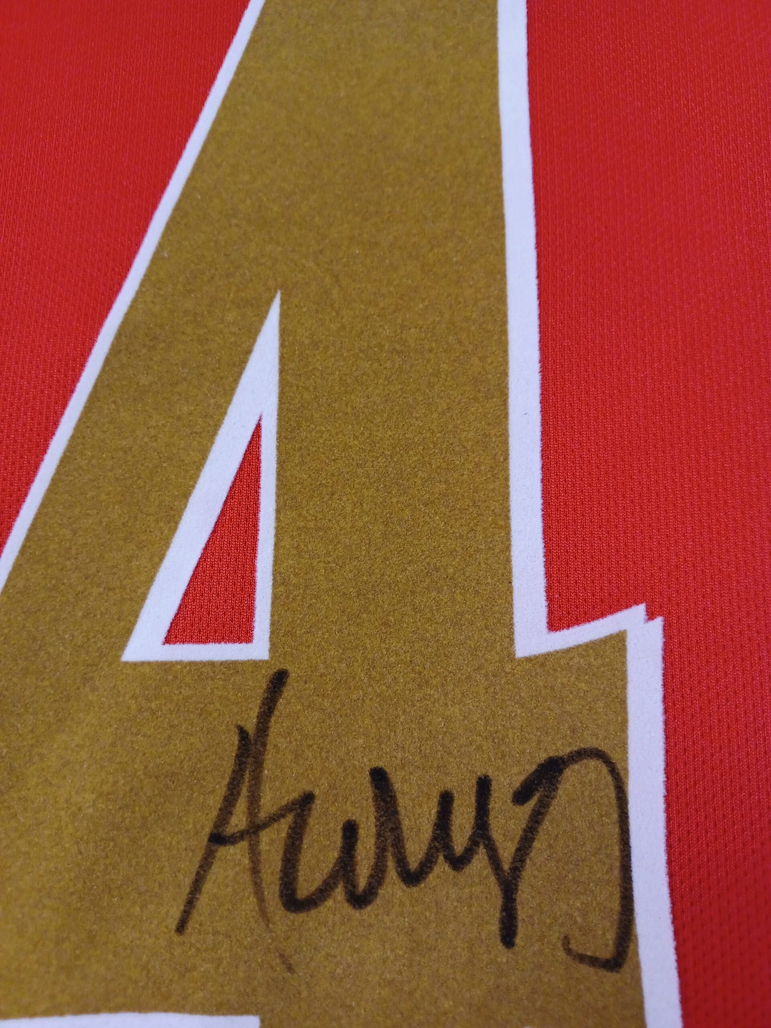 Arsene Wenger of The Invincibles Signed Shirt